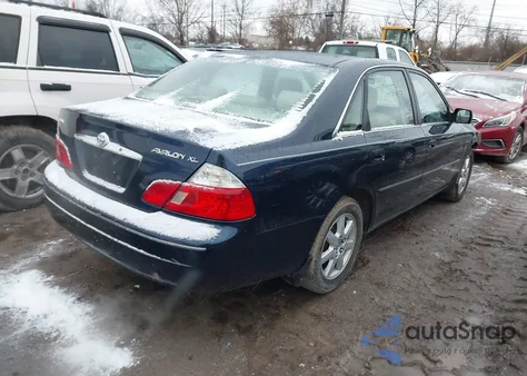 2003 Toyota Avalon Xl from USA, damaged, VIN 4T1BF28B83U288710